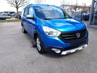 Gebraucht Dacia Lodgy Stepway 116 PS (85 kW) 2017 Blau Van / Kleinbus