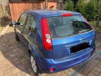 Gebraucht Ford Fiesta 60 PS (44 kW) 2008 Blau Kleinwagen