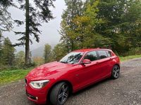 Gebraucht BMW 125 Sport Line 218 PS (160 kW) 2014 Rot Kleinwagen