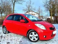 Gebraucht Toyota Yaris 2007 Rot Kleinwagen