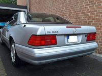 Gebraucht Mercedes SL320 231 PS (169 kW) 1997 Silber Cabrio