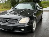 Gebraucht Mercedes SLK200 163 PS (119 kW) 2002 Schwarz Cabrio