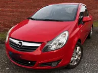 Usado Opel Corsa Innovation 80 HP (58 kW) 2009 Vermelho Citadino