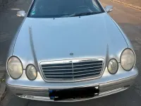 Gebraucht Mercedes CLK200 163 PS (119 kW) 2002 Silber Coupé