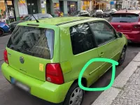 Gebraucht VW Lupo 50 PS (36 kW) 1999 Grün Kleinwagen