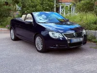 Gebraucht VW Eos 122 PS (89 kW) 2009 Blau Cabrio