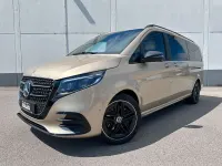 Neu Mercedes V300 Exclusive 237 PS (174 kW) 2026 Lackfarbe kalaharigold metalli Van / Kleinbus