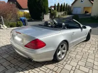 Gebraucht Mercedes SL500 306 PS (225 kW) 2002 Silber Cabrio