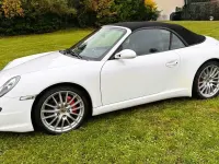 Gebraucht Porsche 997 381 PS (280 kW) 2006 Weiß Cabrio