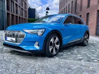 Gebraucht Audi e-tron Advanced Plus 300 kW (408 PS) 2019 Blau SUV