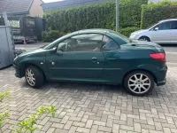 Gebraucht Peugeot 206 CC Roland Garros 109 PS (80 kW) 2003 Grün Cabrio