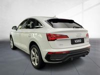 Gebraucht Audi Q5 Sportback Advanced 204 PS (150 kW) 2022 Gletscherweiß metallic SUV