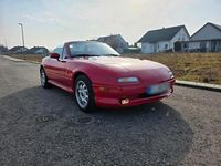 Gebraucht Mazda MX5 116 PS (85 kW) 1991 Rot Cabrio