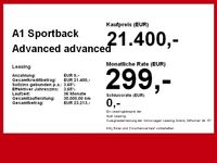 gebraucht Audi A1 Sportback Advanced advanced 25 TFS Schaltgetr