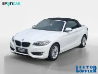 Gebraucht BMW 218 Advantage 150 PS (110 kW) 2017 Weiß Cabrio