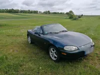 Gebraucht Mazda MX5 140 PS (102 kW) 2000 Blau Cabrio