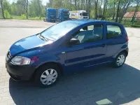 Gebraucht VW Fox 60 PS (44 kW) 2011 Blau Kleinwagen