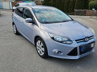 Second-hand Ford Focus SYNC Edition 125 CP (91 kW) 2014 Gri Break