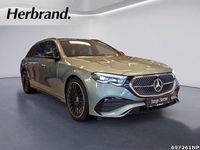 Gebraucht Mercedes E300 AMG line 313 PS (230 kW) 2024 Metalliclack verdesilber metal Kombi