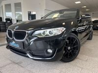 Gebraucht BMW 220 Advantage 184 PS (135 kW) 2017 Black sapphire metallic Cabrio