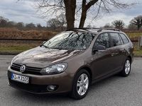 Gebraucht VW Golf VII Match 105 PS (77 kW) 2012 Braun Kombi