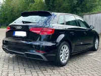 Używany Audi A3 S-Line 150 KM (110 kW) 2017 Czarny Sedan/Limuzyna