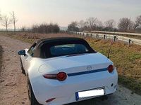 Gebraucht Mazda MX5 Sports-Line 131 PS (96 kW) 2016 Weiß Cabrio