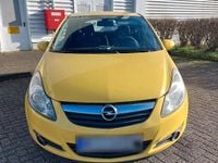 Gebraucht Opel Corsa 90 PS (66 kW) 2008 Gelb Kleinwagen