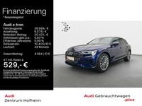 Gebraucht Audi e-tron Advanced Plus 300 kW (408 PS) 2022 Navarrablau metallic SUV