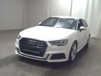 Używany Audi A3 S-Line 150 KM (110 kW) 2020 Biały Sedan/Limuzyna