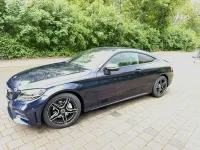 Gebraucht Mercedes C200 AMG line 184 PS (135 kW) 2021 Blau Coupé