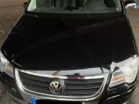 Gebraucht VW Touran United 140 PS (102 kW) 2009 Schwarz Van / Kleinbus