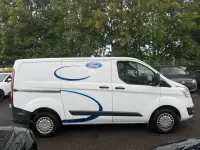 Gebraucht Ford Transit Custom Trend 155 PS (114 kW) 2014 Weiß Van / Kleinbus