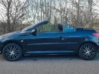 Gebraucht Peugeot 206 CC Filou 110 PS (80 kW) 2007 Schwarz Cabrio