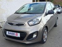 Gebraucht Kia Picanto Attract 69 PS (50 kW) 2014 Braun Kleinwagen