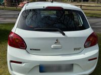 Gebraucht Mitsubishi Space Star 71 PS (52 kW) 2018 Weiß Kleinwagen