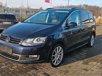 Gebraucht VW Sharan 150 PS (110 kW) 2015 Blau Van / Kleinbus