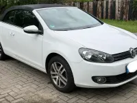 Używany VW Golf 105 KM (77 kW) 2011 Biały Kabriolet