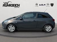 Gebraucht Opel Corsa Edition 90 PS (66 kW) 2015 Silber (metallic) Kleinwagen