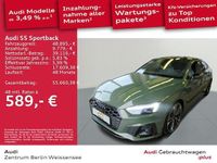 Gebraucht Audi S5 Ambiente 341 PS (250 kW) 2022 Distriktgrün metallic Coupé