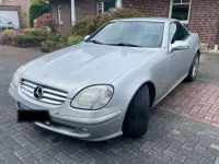 Gebraucht Mercedes SLK200 163 PS (119 kW) 2001 Silber Cabrio