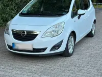 Gebraucht Opel Meriva 101 PS (74 kW) 2011 Weiß Van / Kleinbus