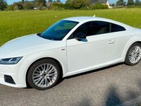 gebraucht Audi TT Coupé S line 2.0 TFSI quattro S tronic,weiß,230PS,Benzin