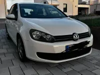 Gebraucht VW Golf VI 75 PS (55 kW) 2009 Weiß Kleinwagen