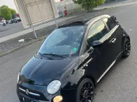Gebraucht Fiat 500S S 101 PS (74 kW) 2013 Schwarz Cabrio