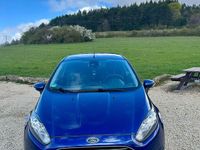 Gebraucht Ford Fiesta SYNC Edition 95 PS (69 kW) 2014 Blau Kleinwagen
