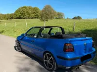 Używany VW Golf 101 KM (74 kW) 1999 Niebieski Kabriolet