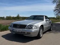 Gebraucht Mercedes SL320 231 PS (169 kW) 1998 Silber Cabrio