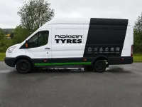 Gebraucht Ford Transit 170 PS (125 kW) 2019 Weiß Van / Kleinbus