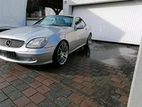Gebraucht Mercedes SLK230 197 PS (144 kW) 2000 Silber Cabrio